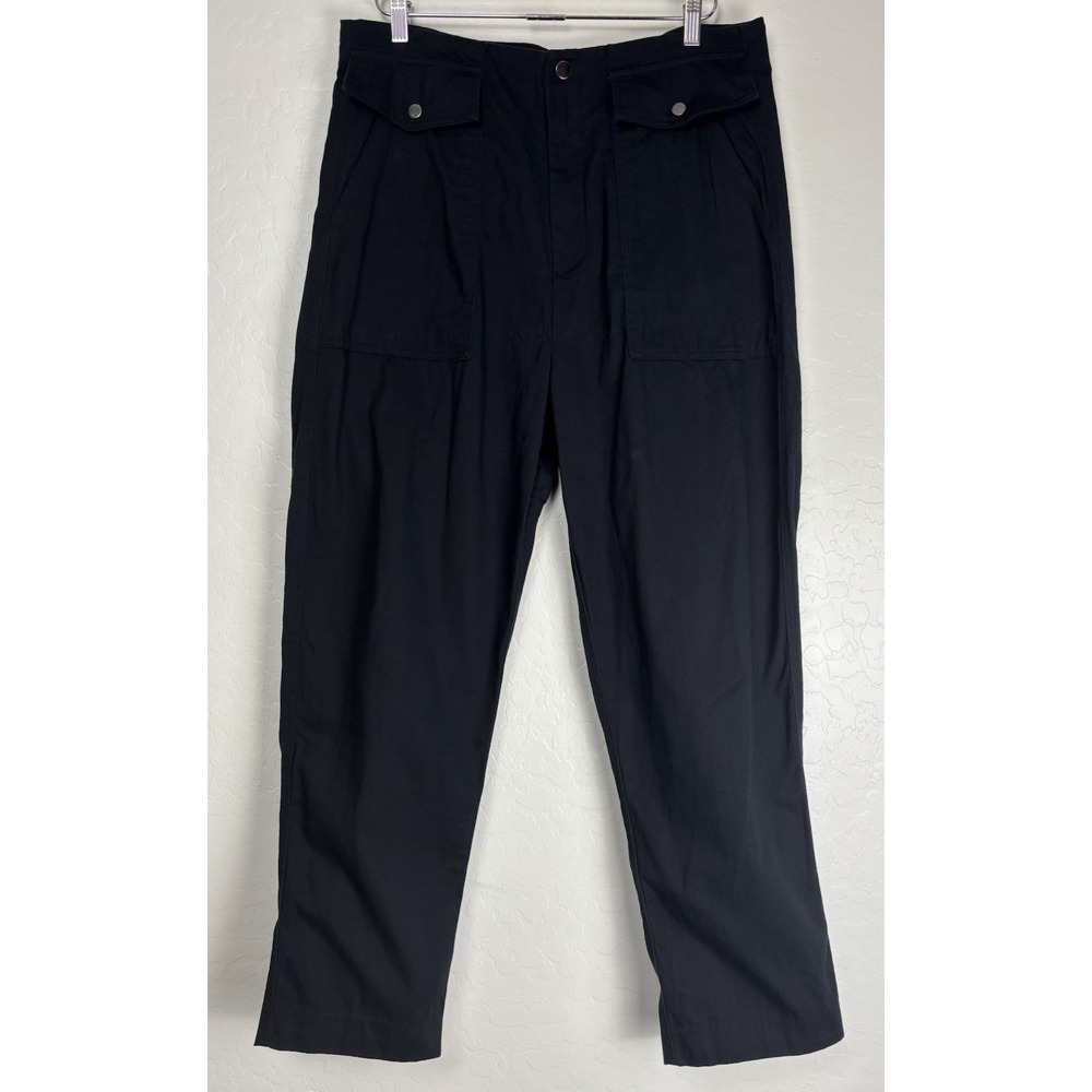 Banana Republic women's Black size 14 pants Explore Nouve Snap pockets‎ 1954